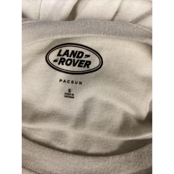 PAC SUN Land Rover Women's (Size S) Short Sleeve Crew Neck Cropped Shirt Stretch - Picture 3 of 4